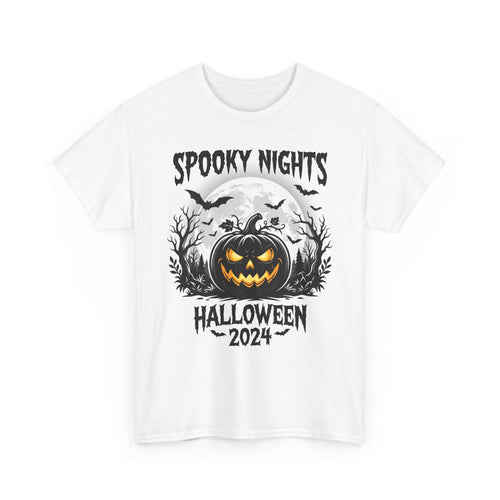 Halloween Graphic T-Shirt – Vintage-Inspired Spooky Design