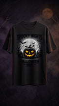 Halloween Graphic T-Shirt – Vintage-Inspired Spooky Design